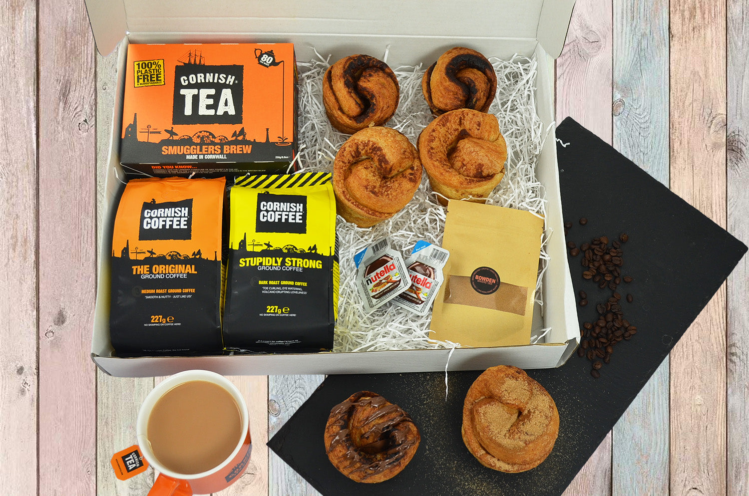 Breakfast Cornish Tea & Coffee Hamper