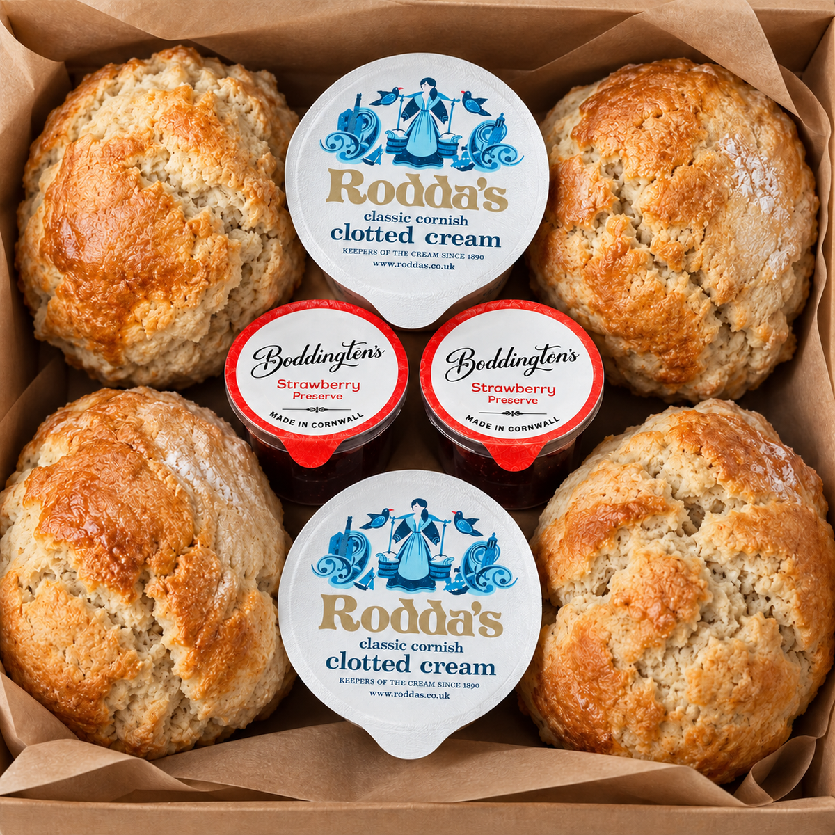 The Plain Scone Cream Team Hamper