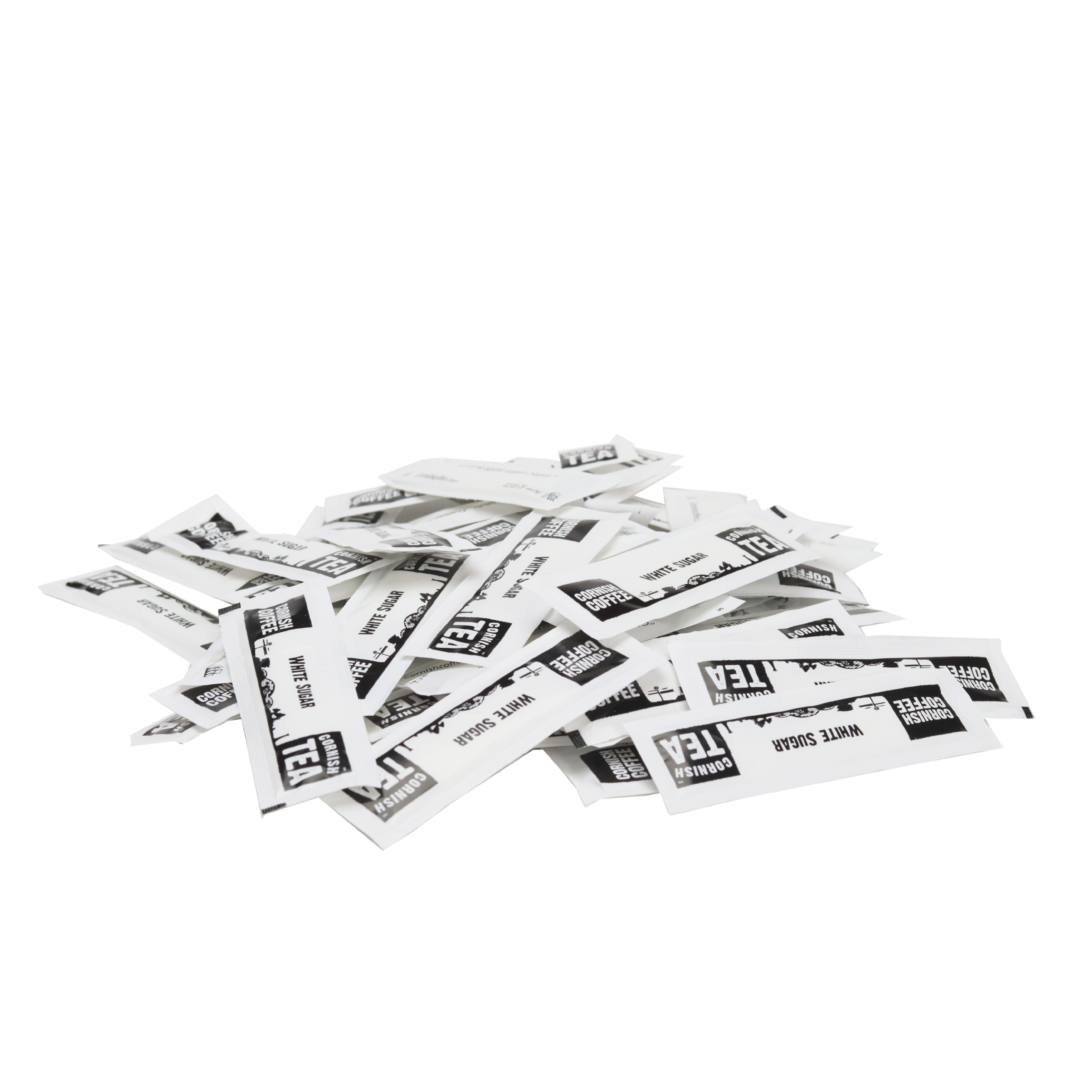 Cornish Tea & Coffee Sugar Sachets - White