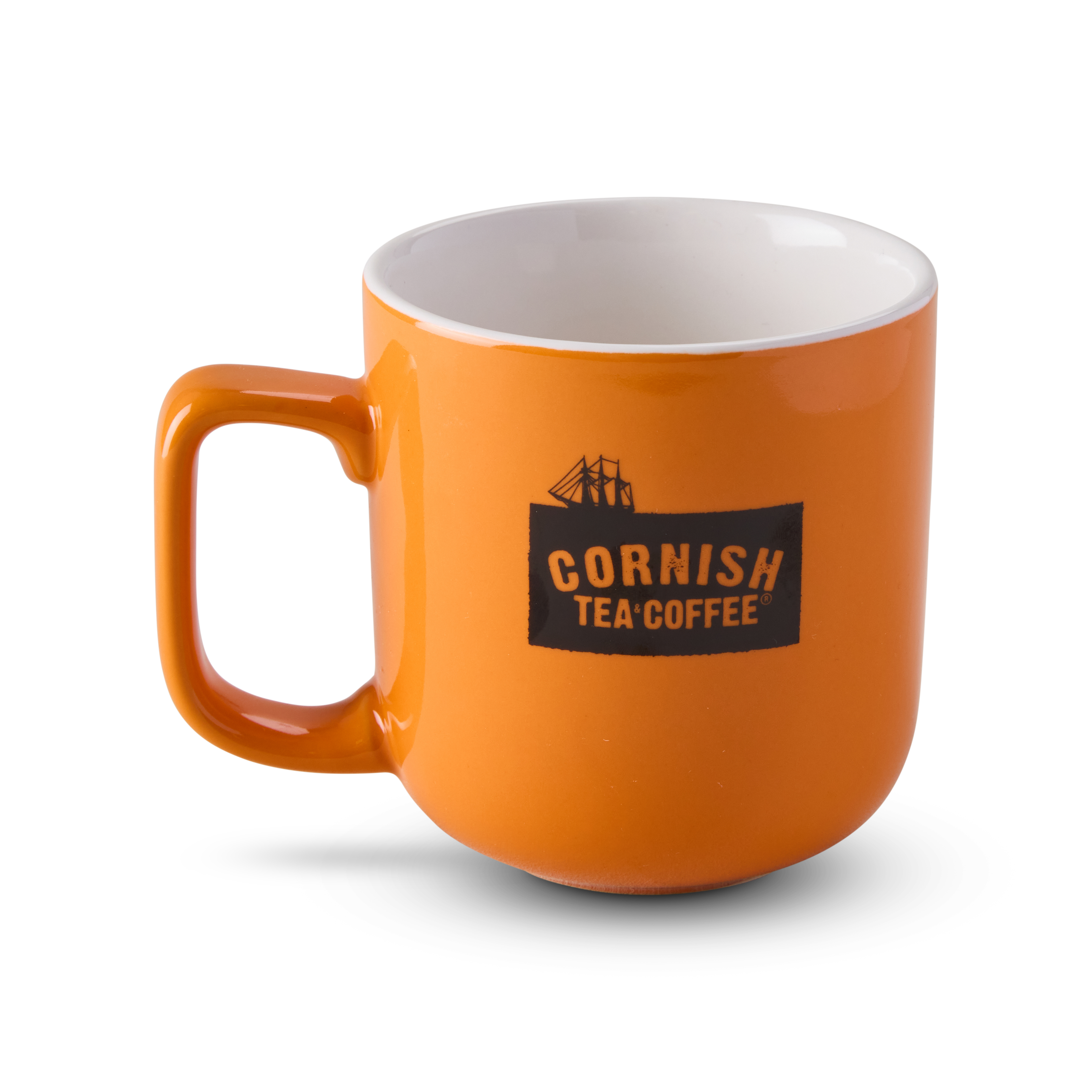 Cornish Tea Chunky Mug - Orange