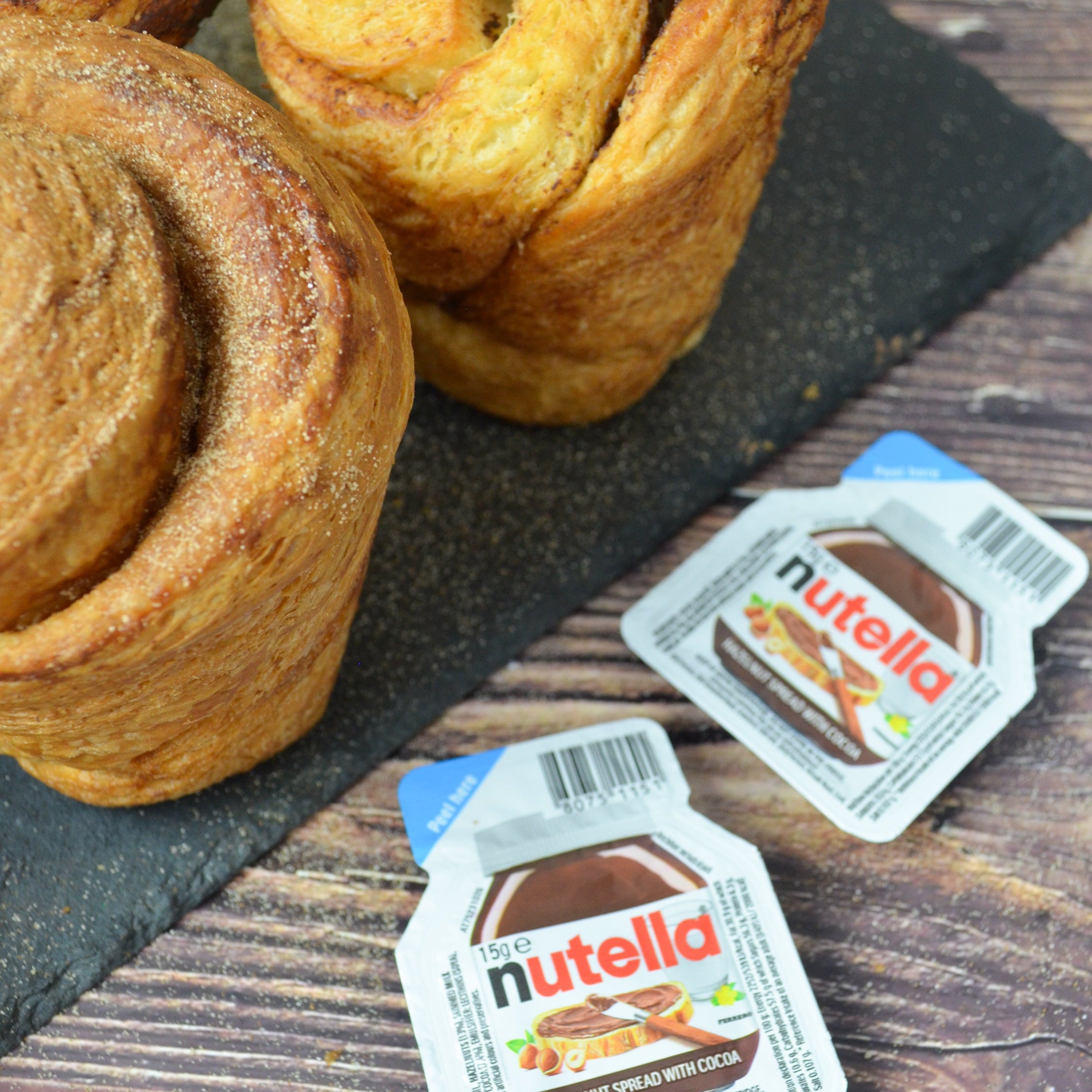 6 Cornish Cruffins - Nutella