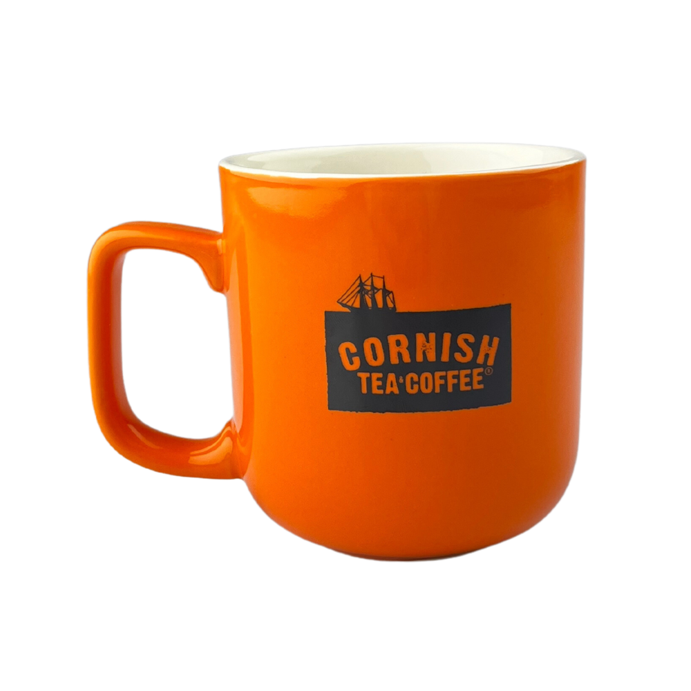 Cornish Tea Chunky Mug - Orange