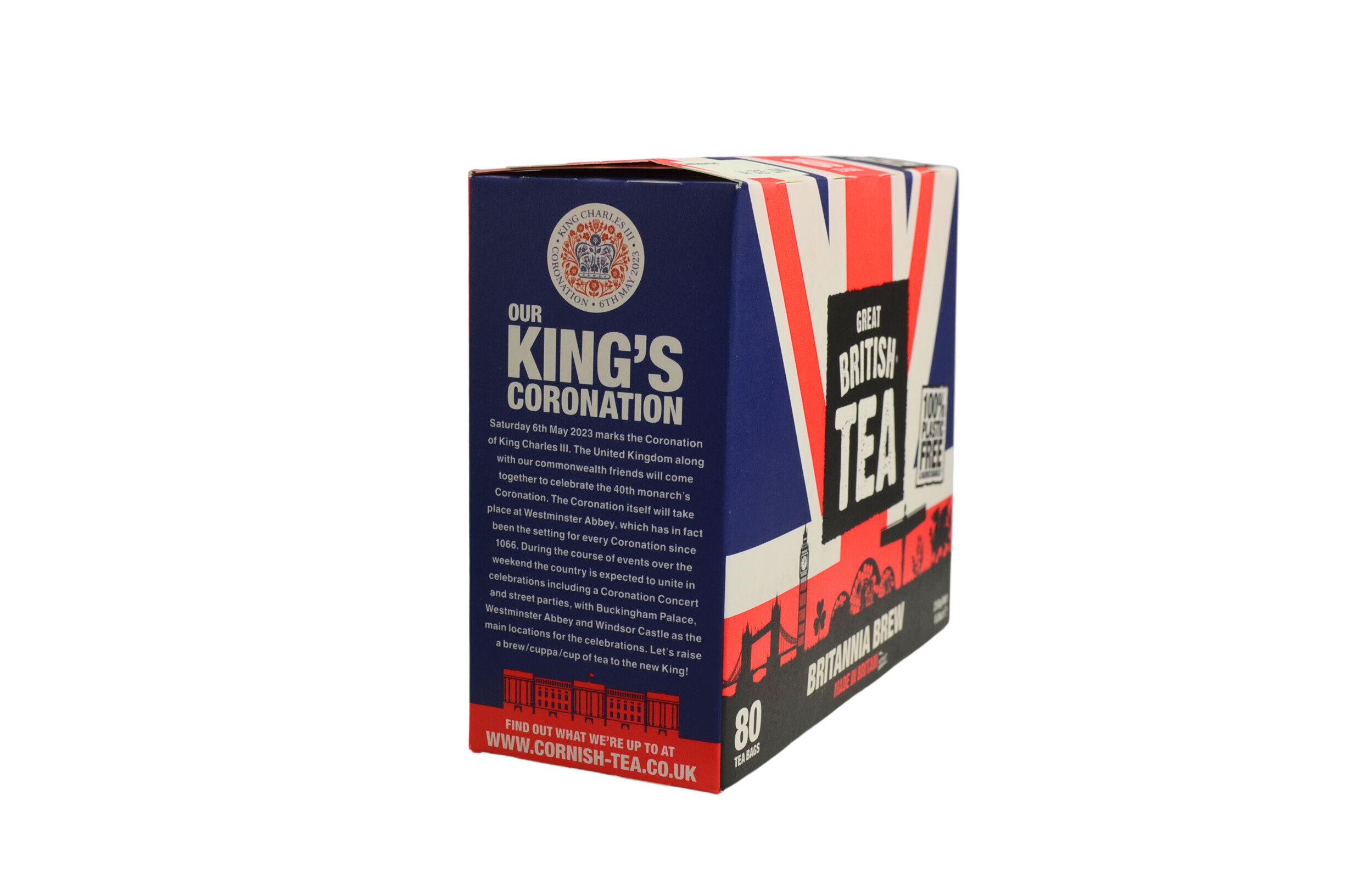 Great British Tea - Britannia Brew - 80 Tea Bags