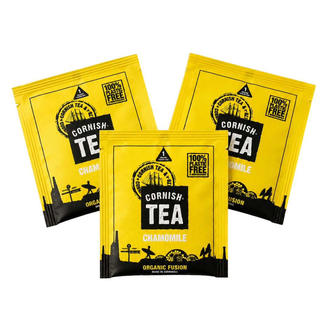 Chamomile - 50 Boxed Tag-and-Envelope Organic Fusion Tea Bags