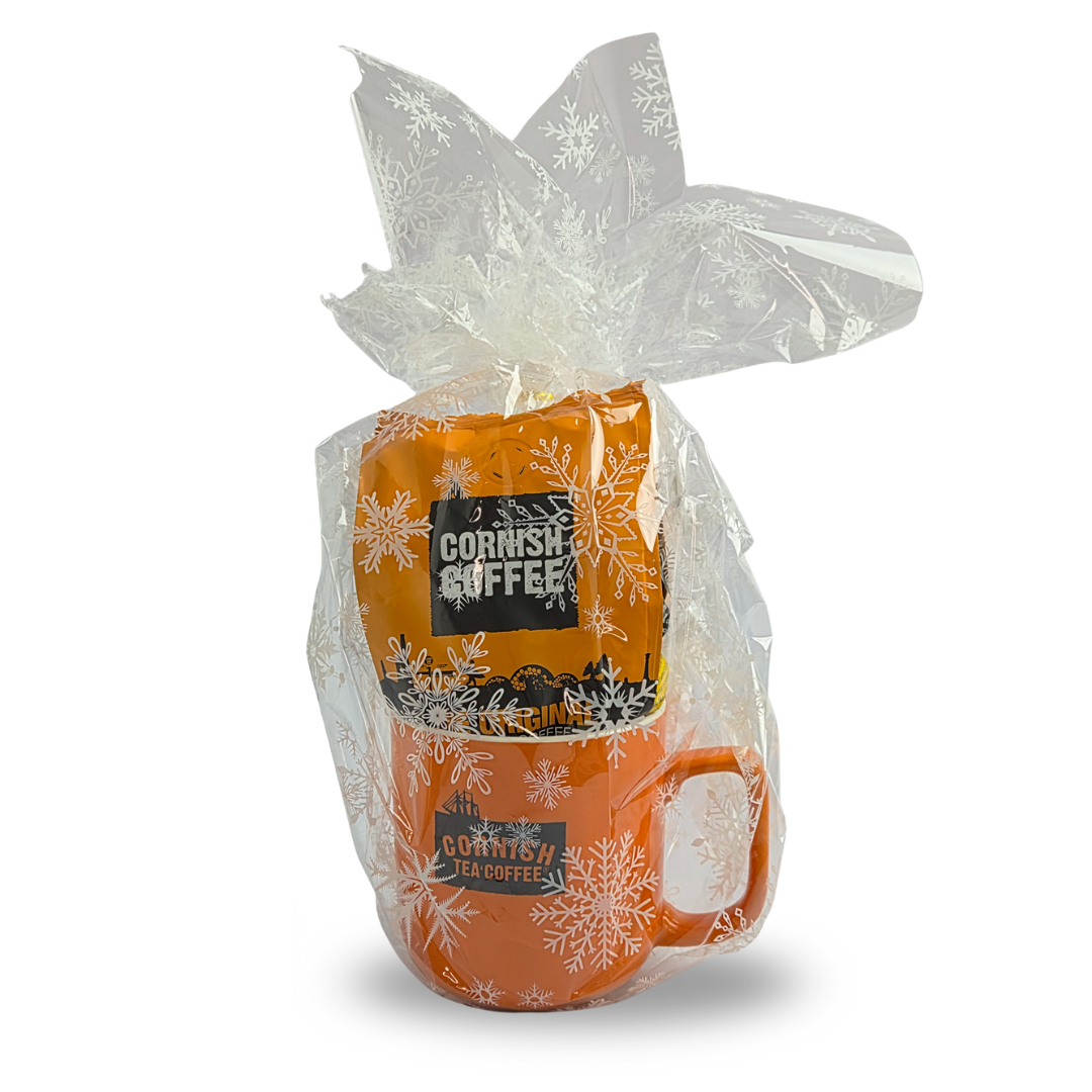 Mug & Original Ground Coffee - Christmas Wrapped Gift Set