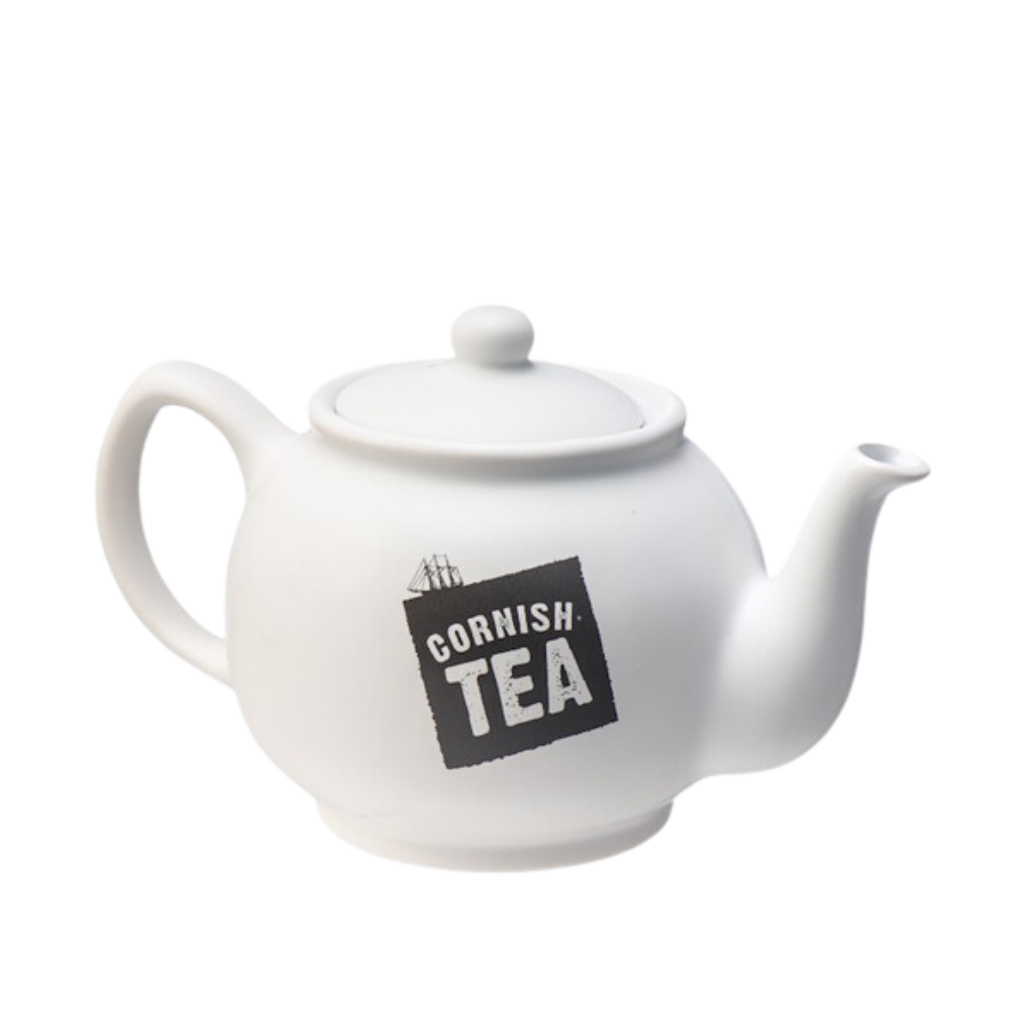 Cornish Tea 6 Cup Teapot - White