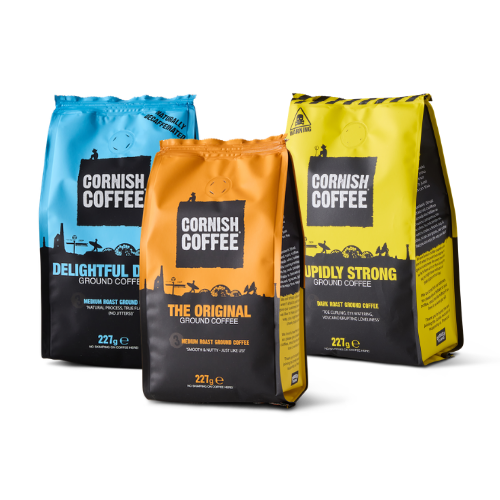 Cornish Ground Coffee - 3 for £13 - SHOW WEEKEND OFFER