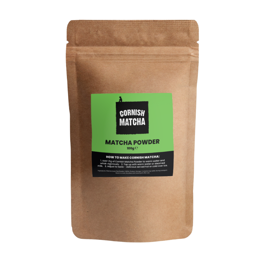100g Pouch of Cornish Matcha 100g