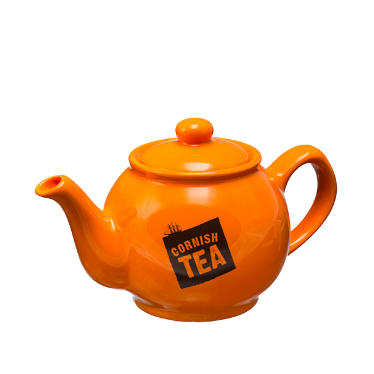 Cornish Tea 2 Cup Teapot - Orange