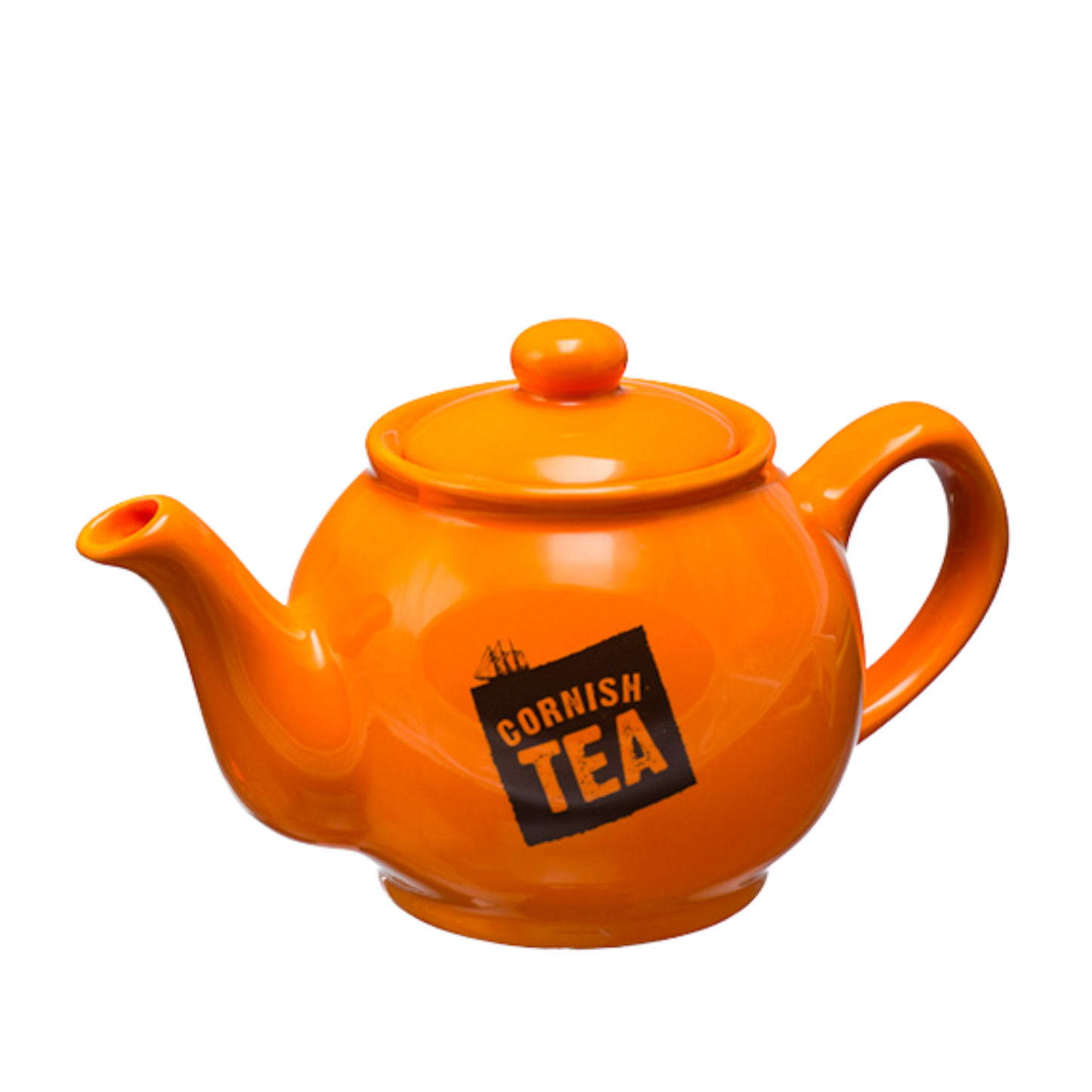 Cornish Tea 6 Cup Teapot - Orange