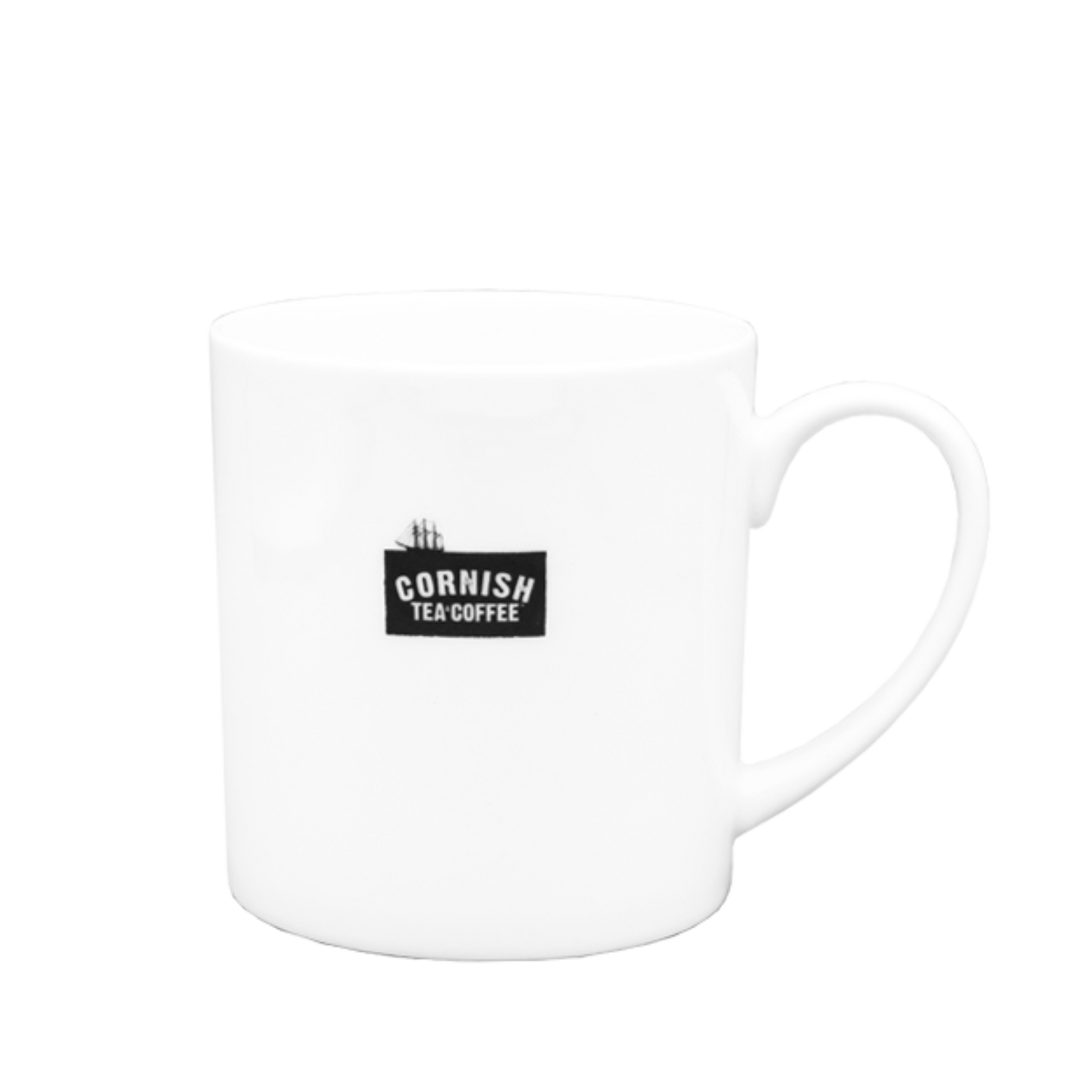 Cornish Tea & Coffee Bone China Chester Mug - White
