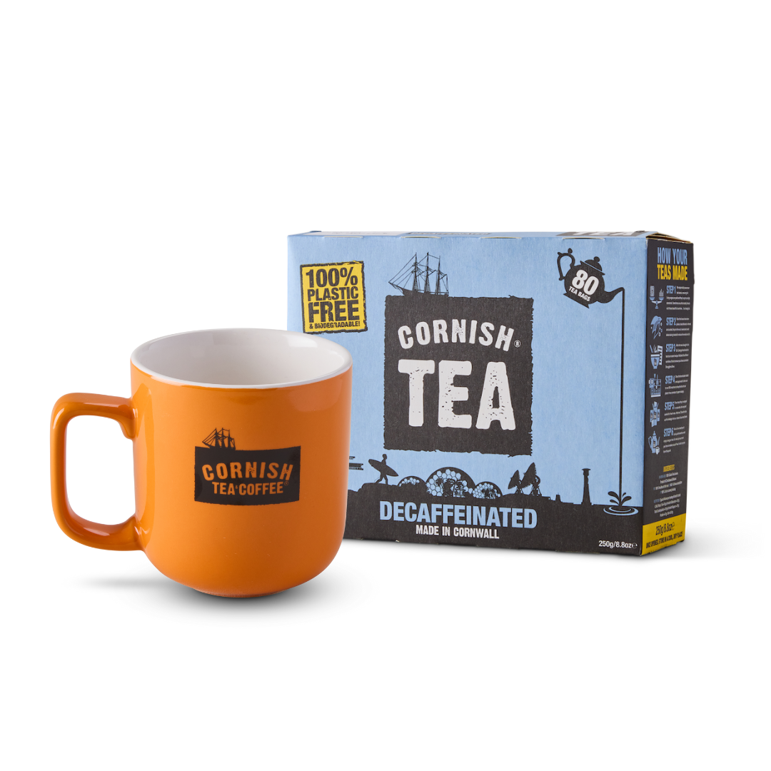 Decaf Smugglers Brew Set - Cornish Decaf Tea & Mug Bundle