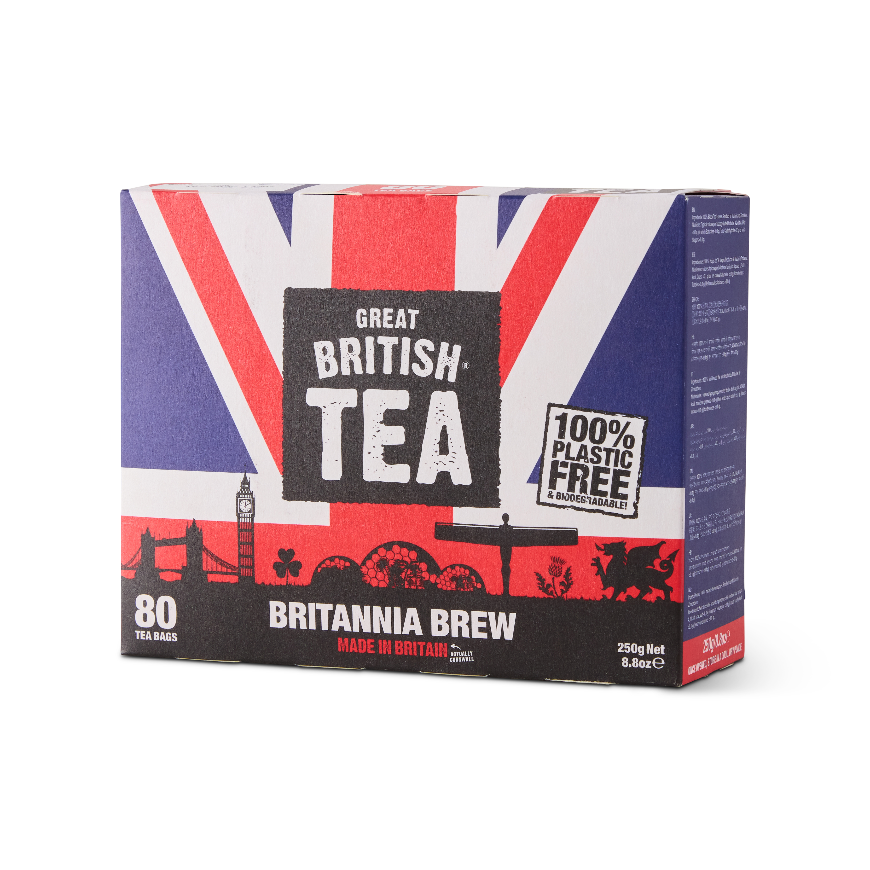 Great British Tea - Britannia Brew - 80 Tea Bags