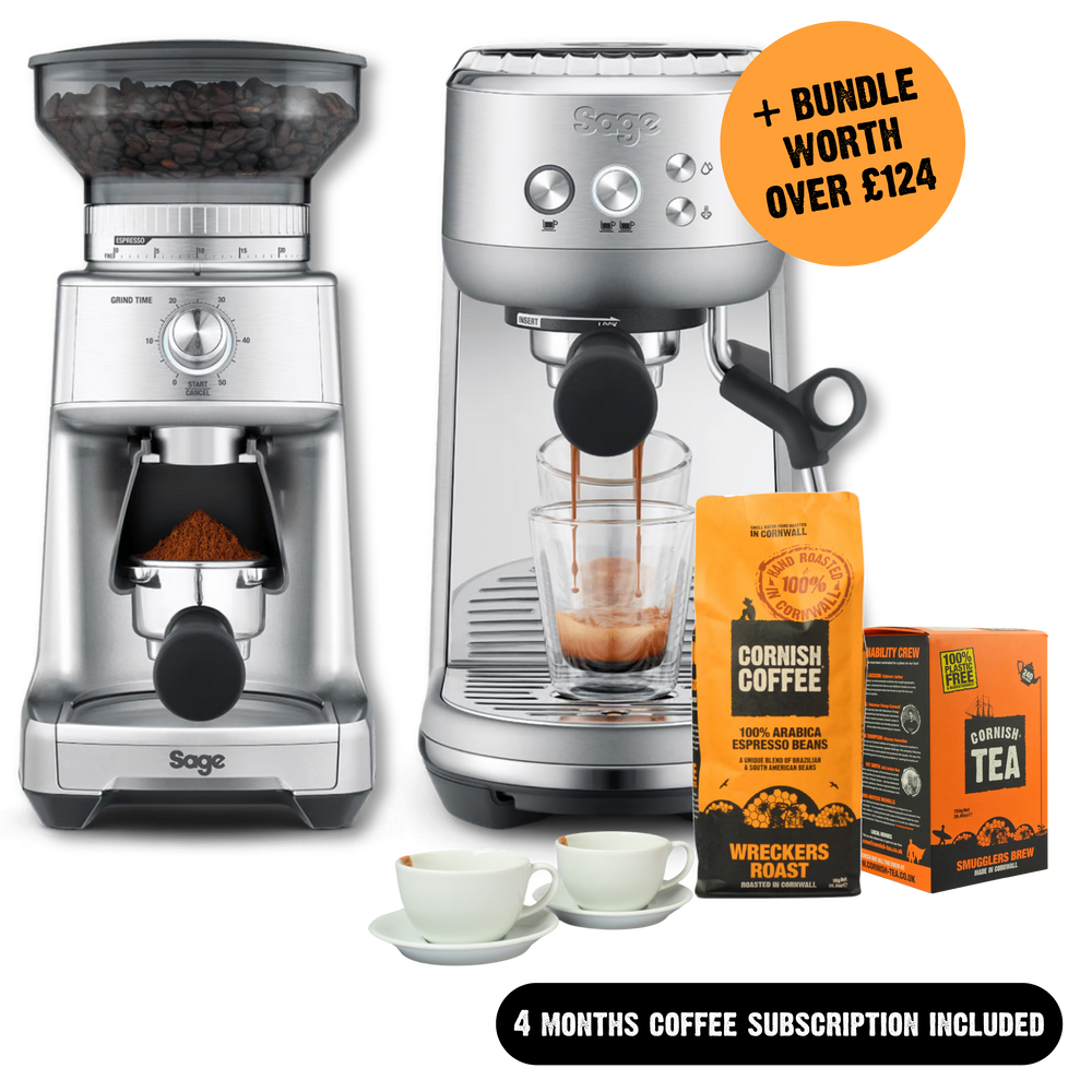 Sage Bambino Bundle Espresso Machine - Brushed Stainless Steel