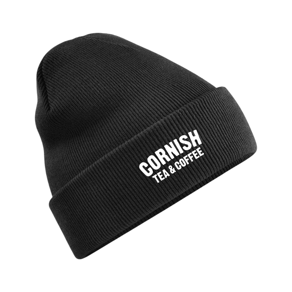 Logo Beanie - Black | Cornish Tea & Coffee Branded Merchandise