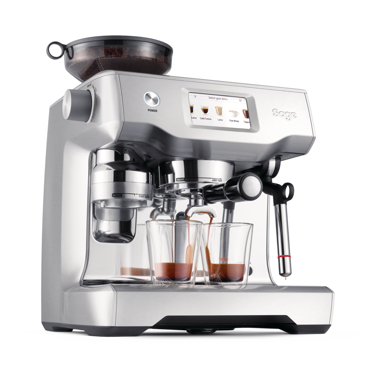 Sage Oracle Touch Espresso Machine - Brushed Stainless Steel