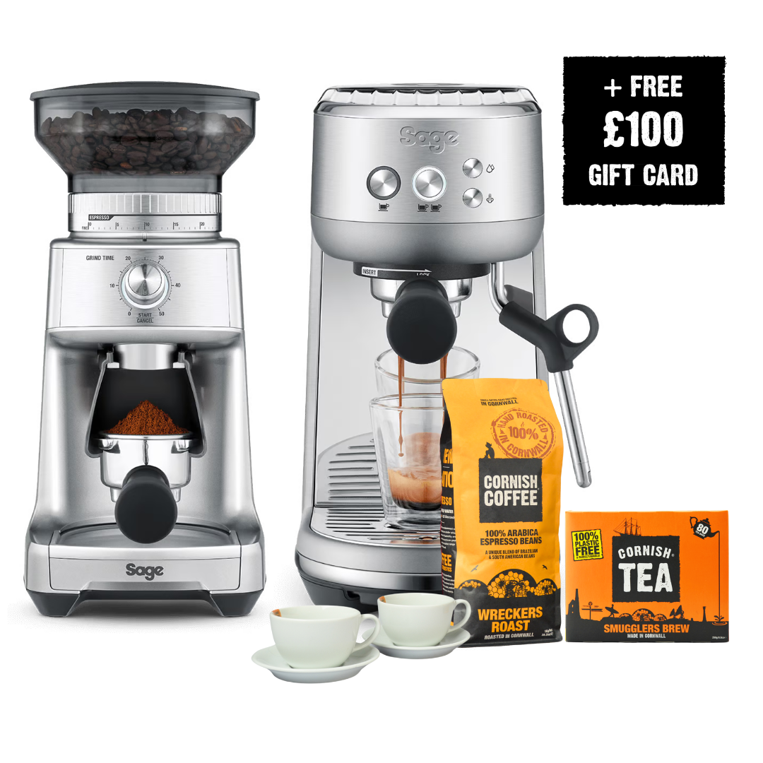 Sage Bambino Bundle Espresso Machine - Brushed Stainless Steel