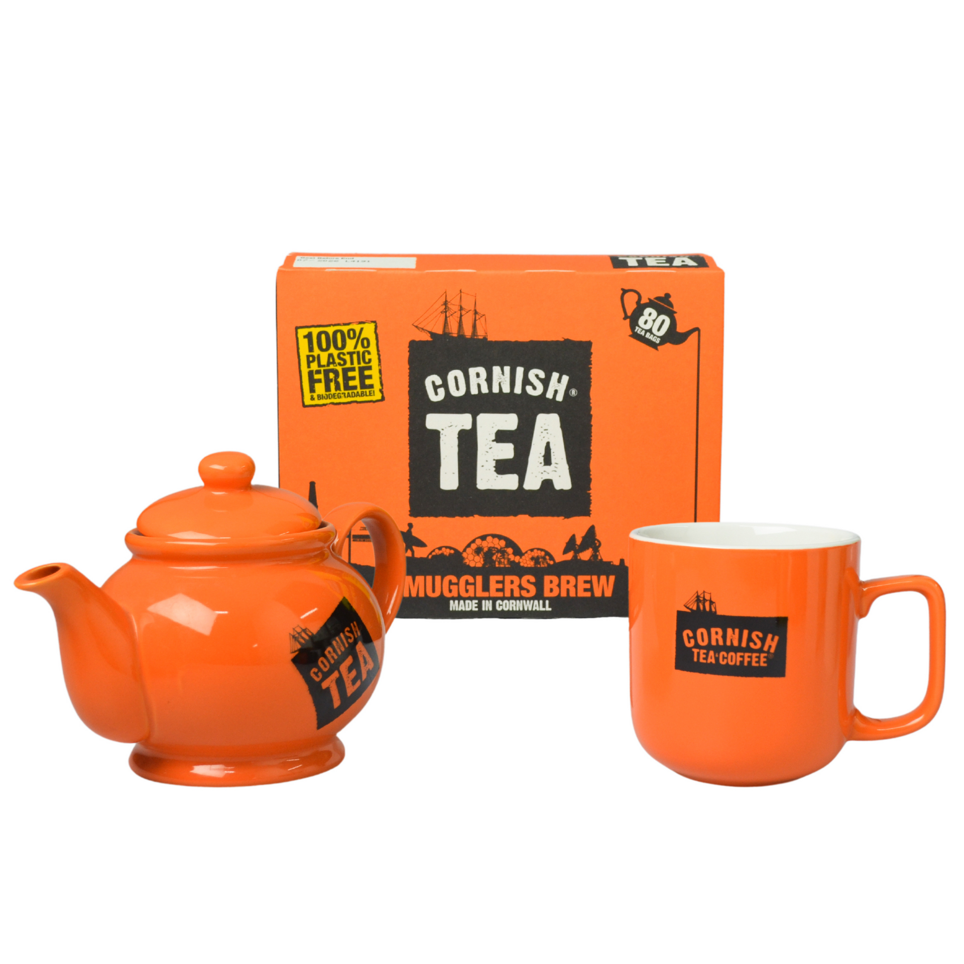 The Cornish Starter - Cornish Tea Essentials Gift Set | Mug & Teapot