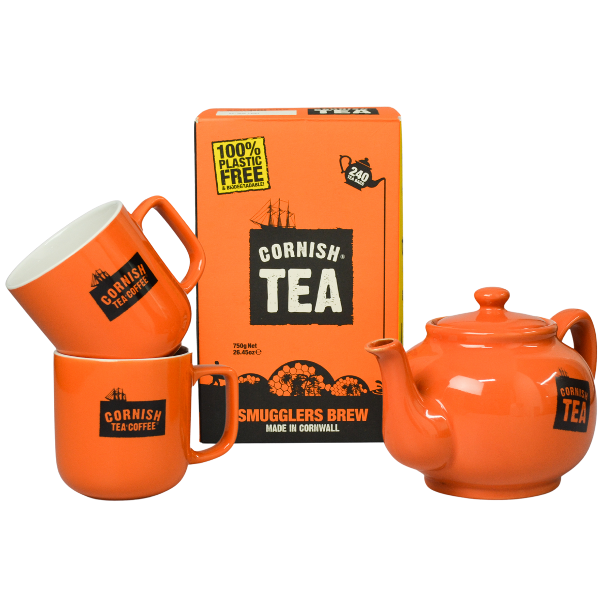 Cornish Tea The Cornish One – Complete Tea Gift Set for Tea Lovers | Cornish Tea