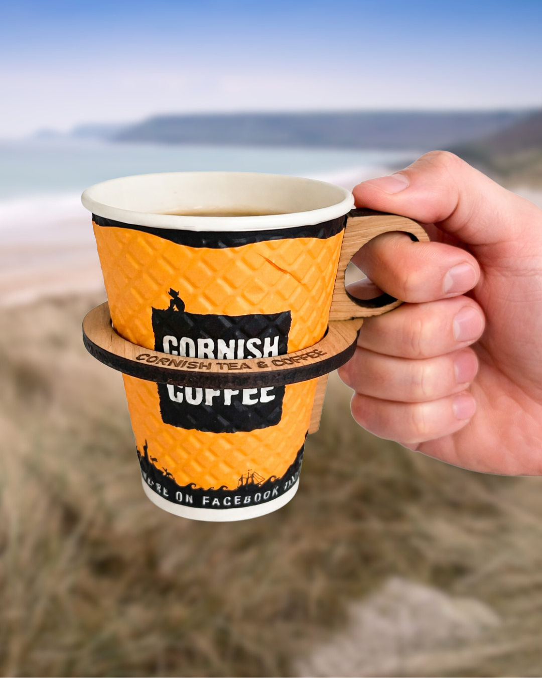 Takeaway Cup Holder With Handle