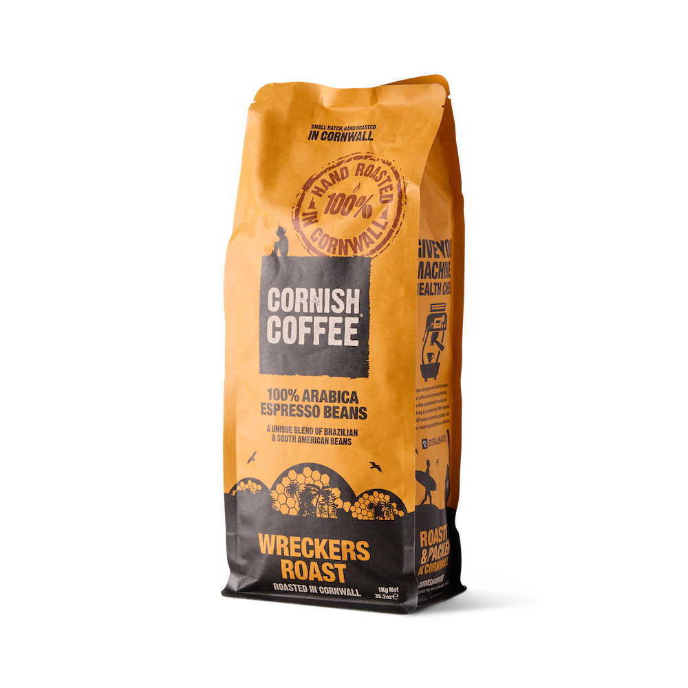 Wreckers Roast Cornish Coffee Beans - 1kg