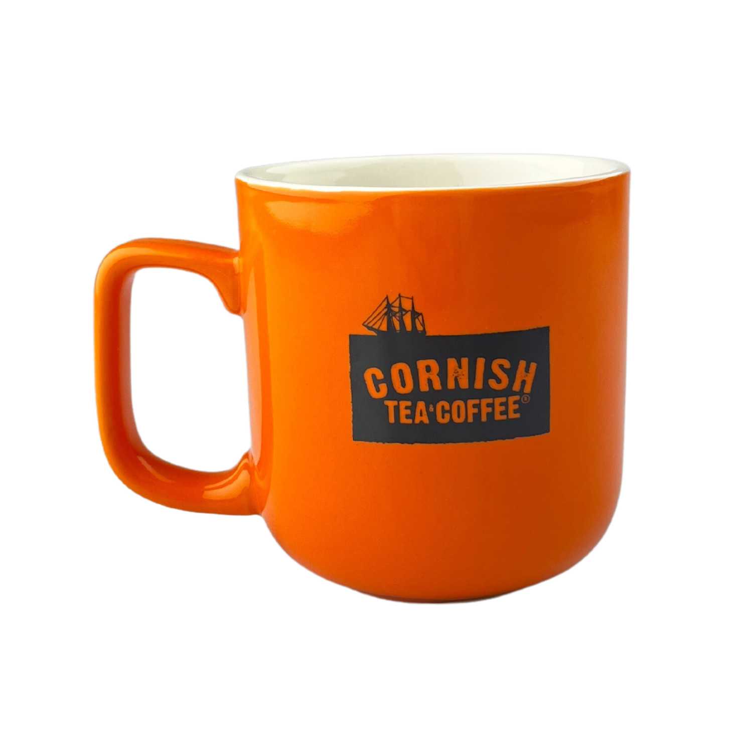 Cornish Tea Chunky Mug - Orange