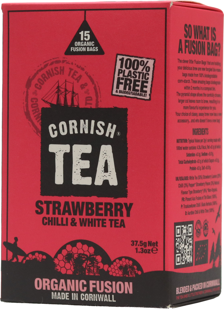 Strawberry, Chilli & White Tea - 15 Fusion Bags