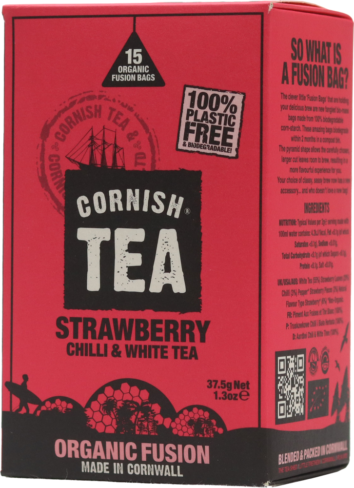 
            
                Load image into Gallery viewer, Strawberry, Chilli &amp;amp; White Tea - 15 Fusion Bags
            
        
