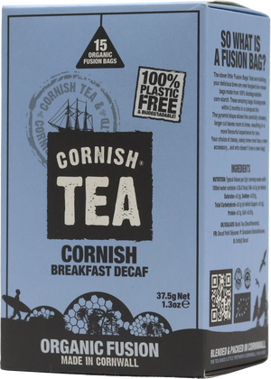 Decaffeinated Cornish Breakfast Tea - 15 Fusion Bags