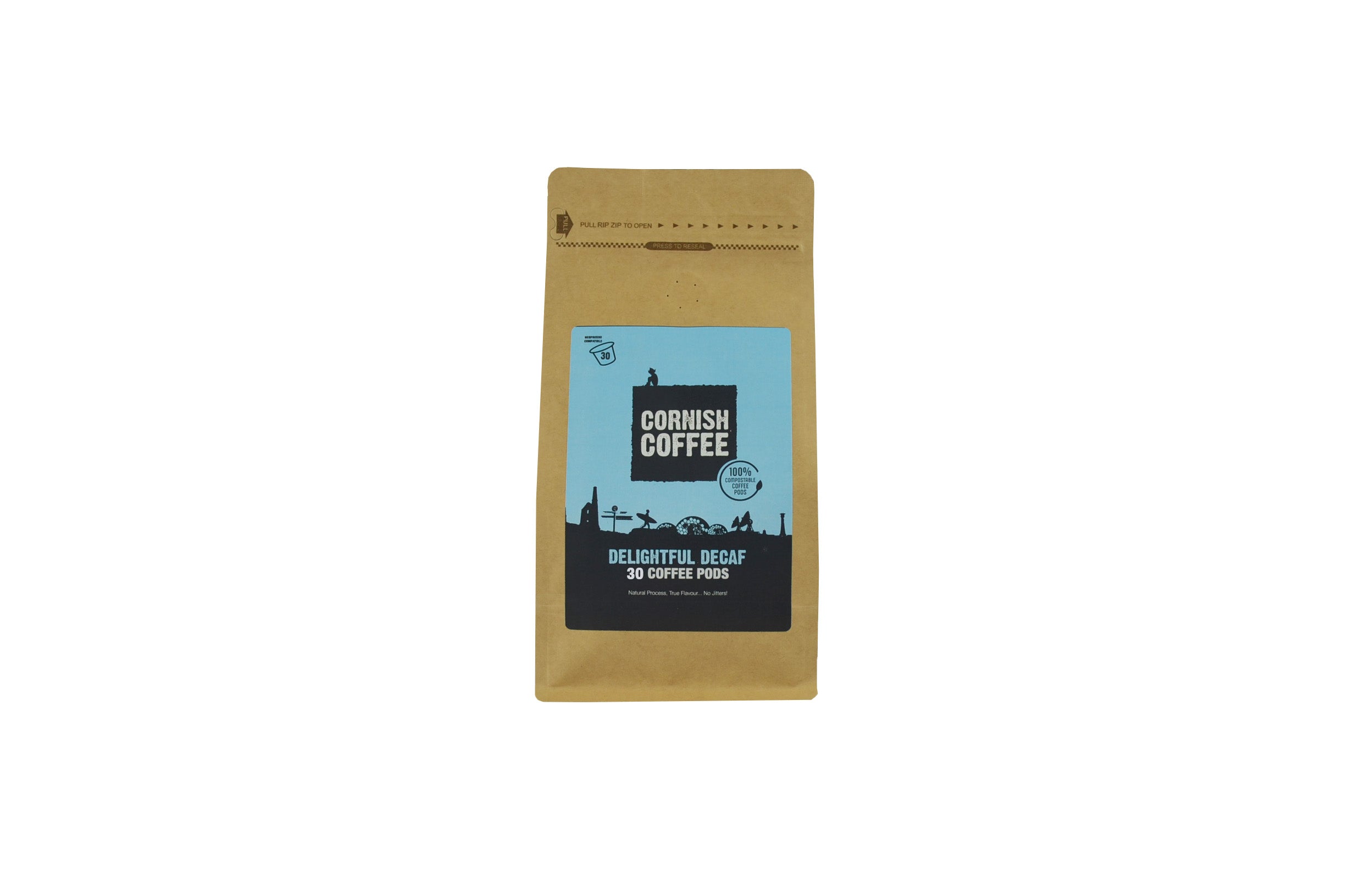 Delightful Decaf Coffee Pods - 30 Capsules