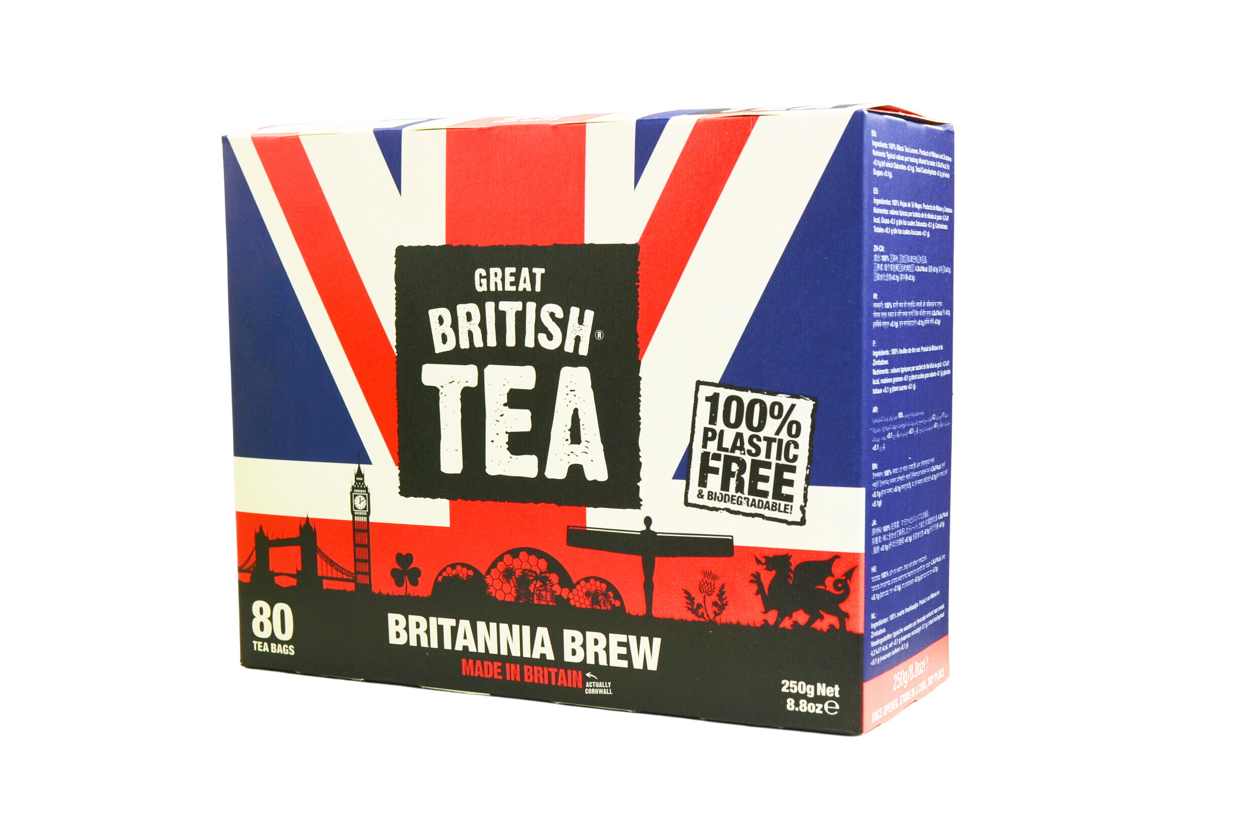 Great British Tea - Britannia Brew - 80 Tea Bags