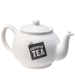 Cornish Tea 6 Cup Teapot - White