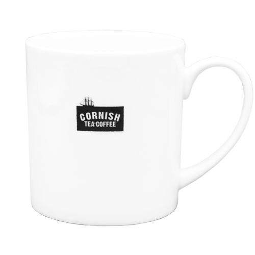 Cornish Tea & Coffee Bone China Chester Mug - White